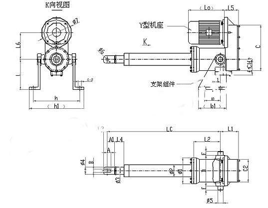 DTZ型電動(dòng)推桿